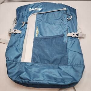 Outdoor Products Teal Waterproof Inside and Outside Pockets Backpack